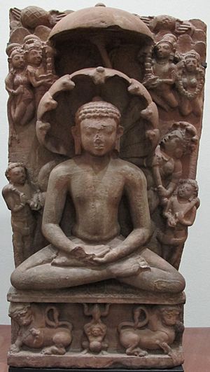 Archivo:India, madhya pradesh, jina parshvanatha dalla tempèesta, 600-700