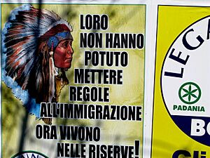 Archivo:Loro non hanno potuto mettere regole all'immigrazione ora vivono nelle riserve (2364400314)