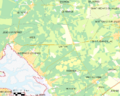 Map commune FR insee code 33229