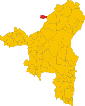 Map of comune of Osidda (province of Nuoro, region Sardinia, Italy) - 2016.svg