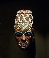 Masque Kuba-Musée ethnologique de Berlin