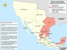 Archivo:Mexico 1835-1846 administrative map-es