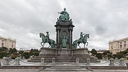 Monumento a María Teresa, Viena, Austria, 2020-01-31, DD 27