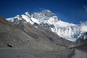Archivo:Mount Everest from Rongbuk may 2005