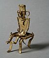 Muisca tunjo on stool - MET - Art. 1979.206.780