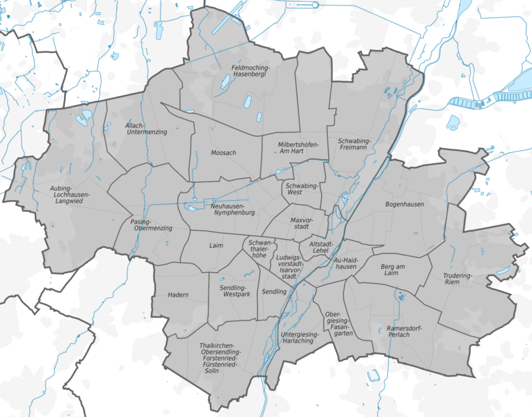 Munich Subdivisions grey