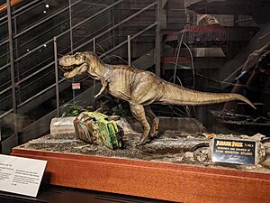 Archivo:Museo Cinema Torino - Jurassic Park step motion diorama