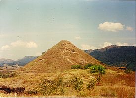 Pirámide en el municipio de Armero.