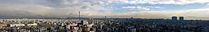 Archivo:Panoramic photograph of Tehran (large)