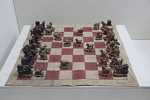 Archivo:Qing Mongol Chess Set (19653668839)
