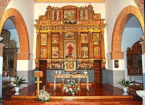 Archivo:Retablo Iglesia San Vicente de Bercianos del Páramo