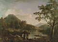 Richard Wilson - Dinas Bran from Llangollen - Google Art Project