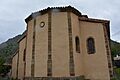 Santa María de Villanueva. Vista exterior de la cabecera