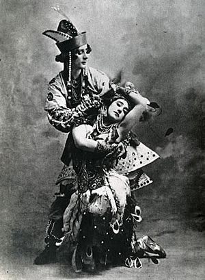 Archivo:The Firebird 1910 Tamara Karsavina & Michel Fokine
