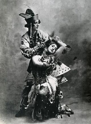 The Firebird 1910 Tamara Karsavina & Michel Fokine.jpg