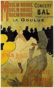 Toulouse-Lautrec - Moulin Rouge - La Goulue