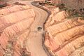 Truck hauling ore from Karta Pit, SMD Crew Gold - panoramio