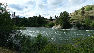Wenatchee River at Dryden Washington