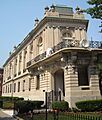 West side of Belmont Mansion