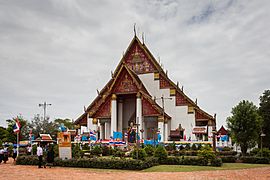 Wihan Phra Mongkhon Bophit, Ayutthaya, Tailandia, 2013-08-23, DD 06