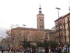 Zaragoza - Iglesia de San Miguel de los Navarros - Vista