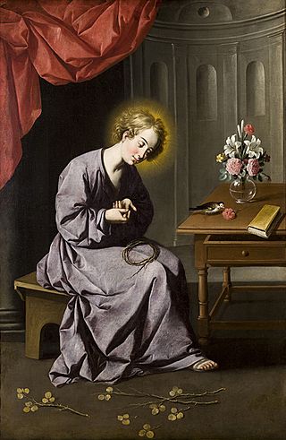 Zurbarán - El niño de la espina. Museo de Bellas Artes de Sevilla.jpg