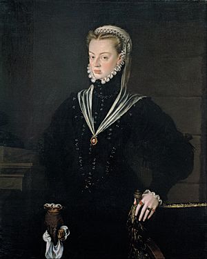 Archivo:Alonso Sánchez Coello - Portrait of Juana of Austria, Princess of Portugal - Google Art Project