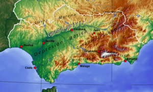 Archivo:Andalucía mapa físico