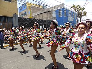Archivo:Carnaval Andino con la Fuerza del Sol. Arica, Chile