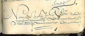 Archivo:Certificado Cabildo de San Gregorio de Puerto Viejo (1656)- AHG