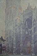 Claude Monet - Cathédrale de Rouen. Harmonie blanche