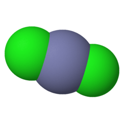 Cloruro de zinc 3D imagen molécula.png