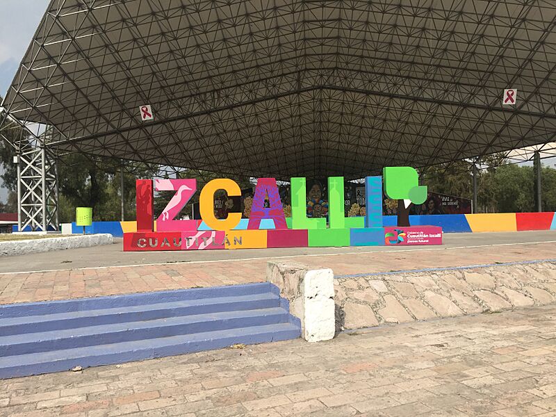 Cuautitlan Izcalli letters in 2023