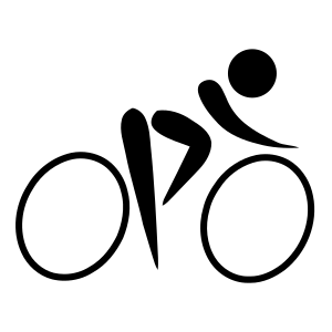 Archivo:Cycling (road) pictogram