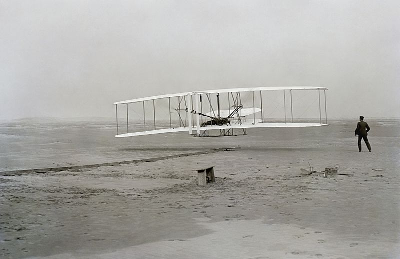 First flight2