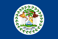 Flag of Belize (1950-1981)