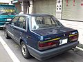 Ford Laser Nobel 1.6J left rear on Fu 1st Street 20121228