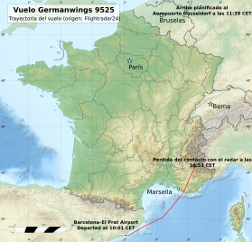 Archivo:Germanwings Flight 9525 flight path topographic vector-es