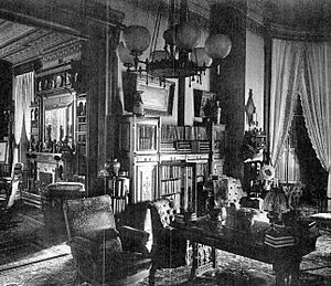 Archivo:Glenview Mansion sitting room by Edward Bierstadt
