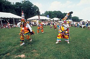Archivo:Gombey dancers from Bermuda2001