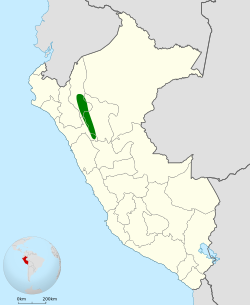 Distribución geográfica del tororoí rojizo.