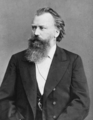 Johannes Brahms by Luckhardt c1885