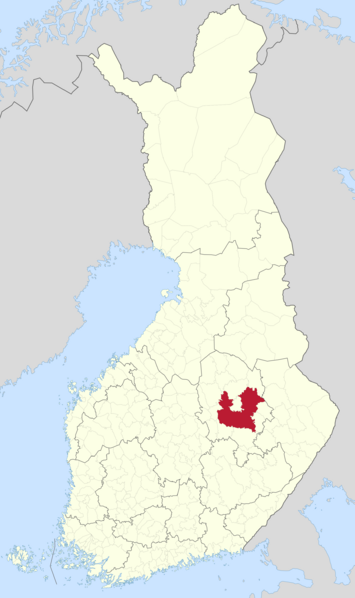 Kuopio sijainti Suomi