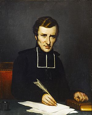 Archivo:Lancôme - Portrait de Félicité Robert de Lamennais (1782-1854), écrivain et philosophe - P848 - Musée Carnavalet (cropped)