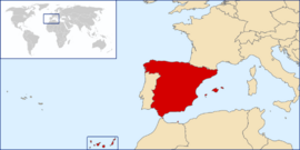 Localización de España