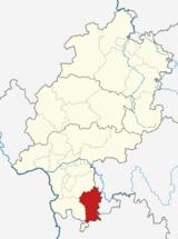 Locator map ERB in Hesse.svg