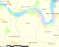 Map commune FR insee code 80184
