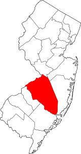 Map of New Jersey highlighting Burlington County.svg