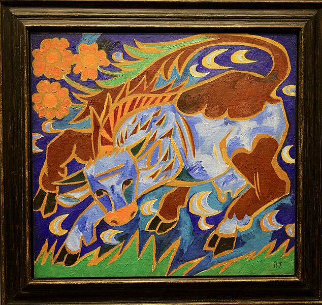 Natalia Goncharova – Blue Cow