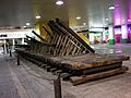 Ola a ritmo de txalaparta, de Agustín Ibarrola. Estación de Chamartín (Madrid).